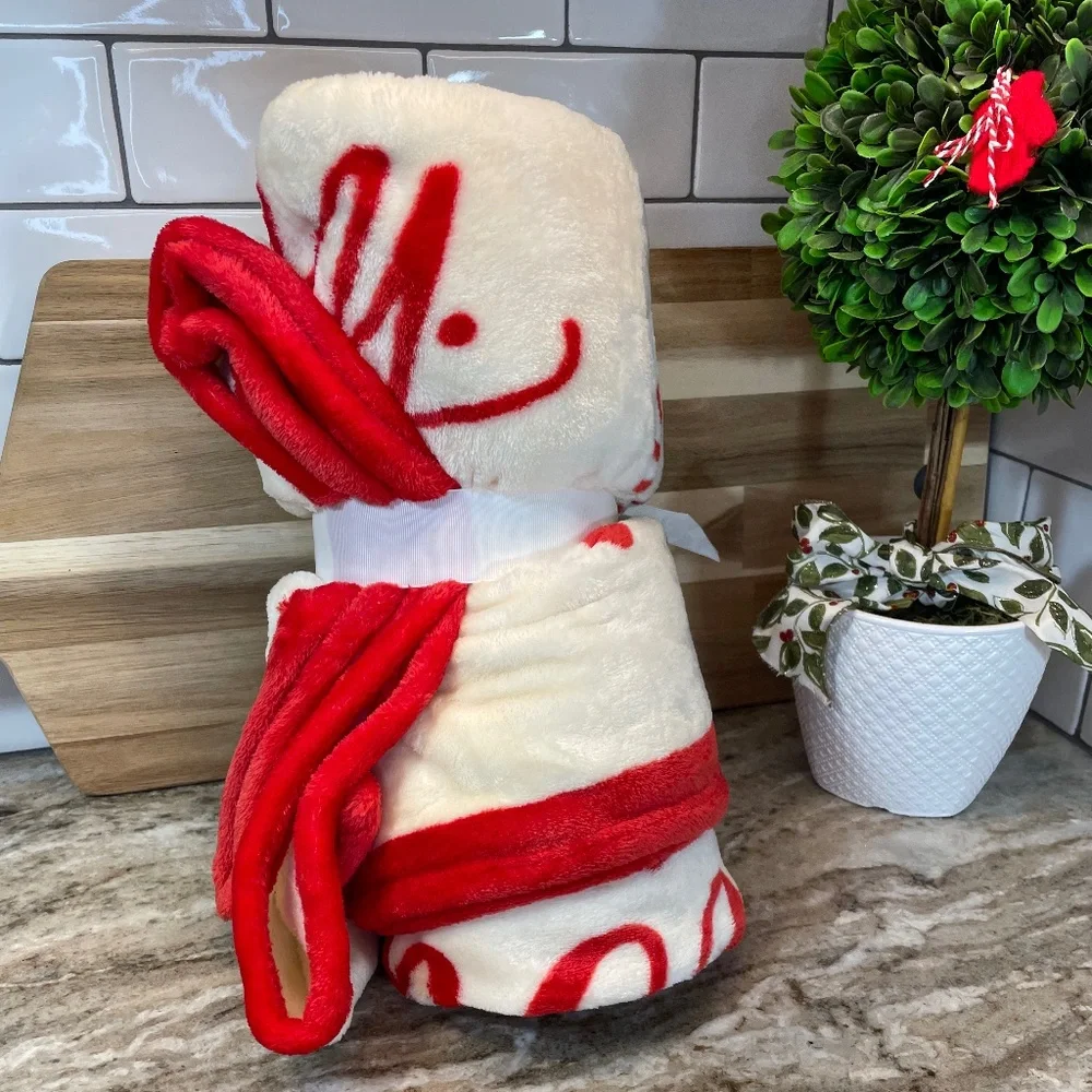 Hallmark Keepsake Ornament Christmas Throw Blanket 50